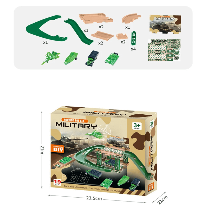 Auto Parkeerplaats Speelgoed set