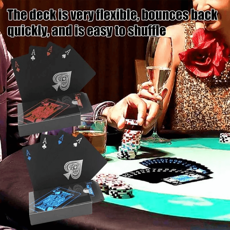 Flexibel PVC Plastic Kaartspel - Waterbestendig en Duurzaam