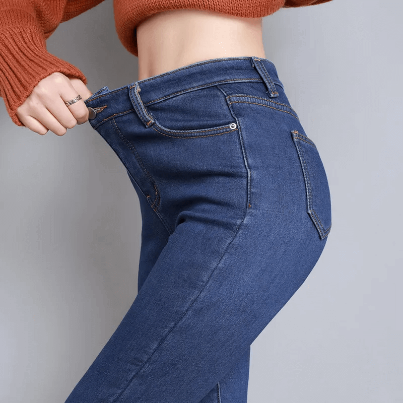 Warm gevoerde jeans