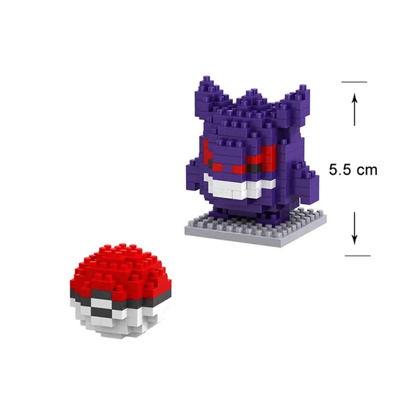 Poke Character Nanoblocks Anime Bouwstenen