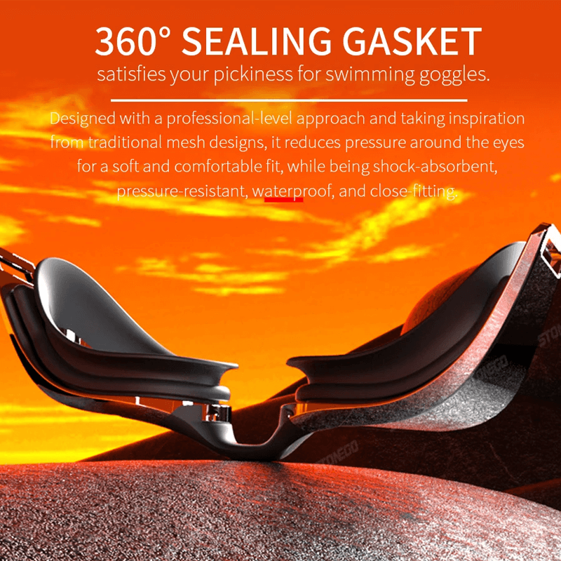 Waterdichte zwembril HD Volwassen