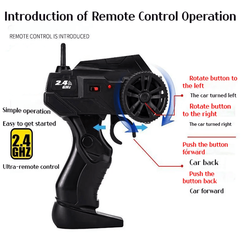 Op afstand bestuurbare off-road - 2.4G RC Buggy voor klimmen en off-road, All Terrain Toy Truck