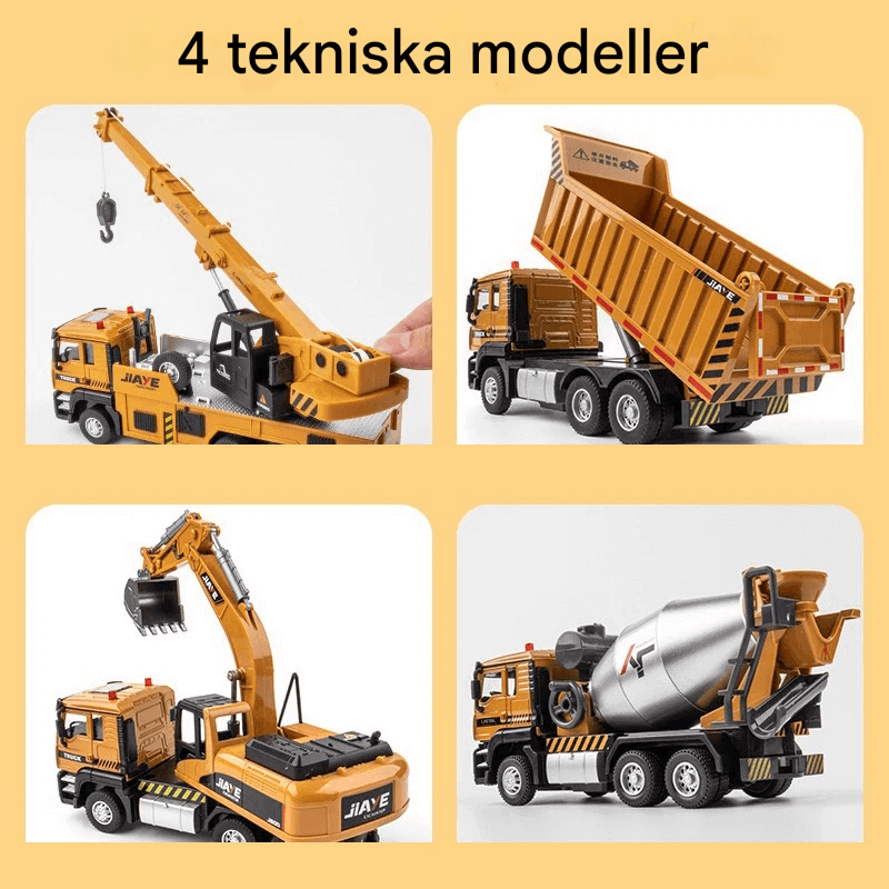 Automodel met licht- en geluidseffecten