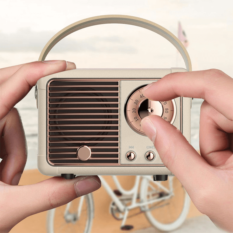 Vintage stijl mini Bluetooth speakers