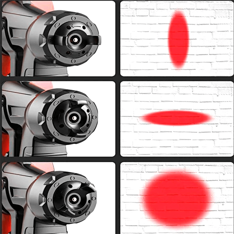 Snoerloos verfpistool 800ml 18v