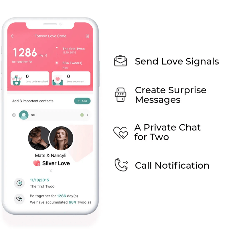 Zon en maan liefdesarmband - vibrerend