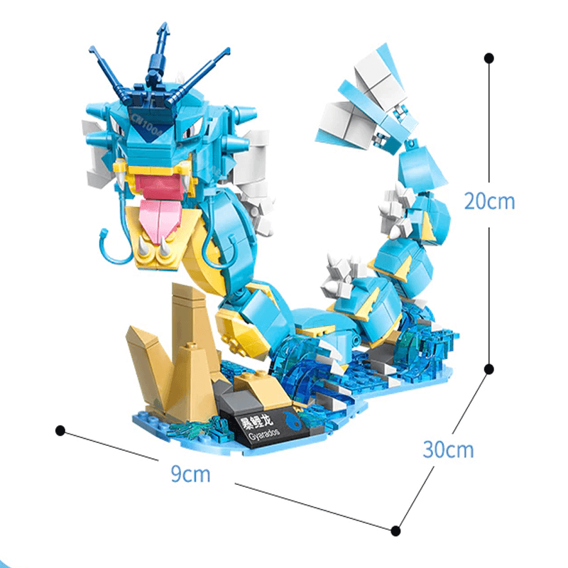 Poke actiefiguren en bouwstenen - Mega Construx