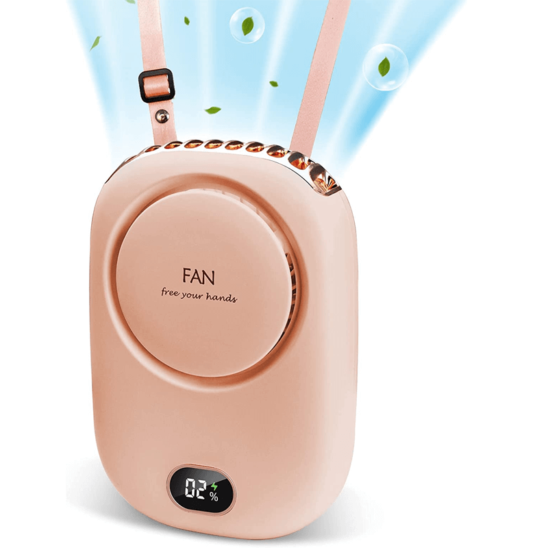 Draagbare, hangende minihalsventilator 2000mAh