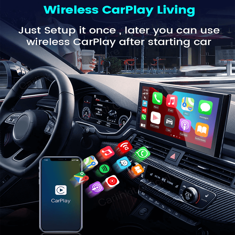 Draadloze CarPlay auto-adapter