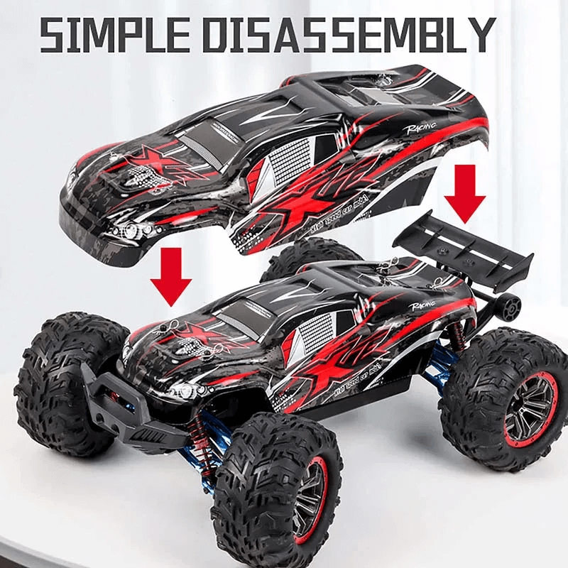 2.4G 4WD Brushless RC Car - Hoge snelheid Off-Road Racing voertuig met 80 km/h