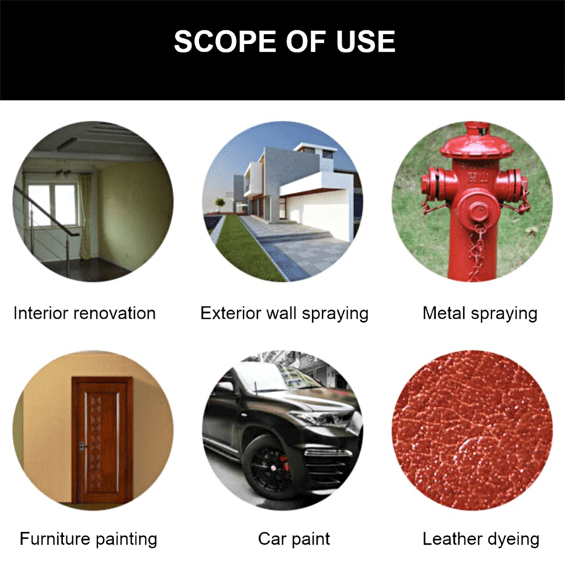 Snoerloos verfpistool 800ml 18v