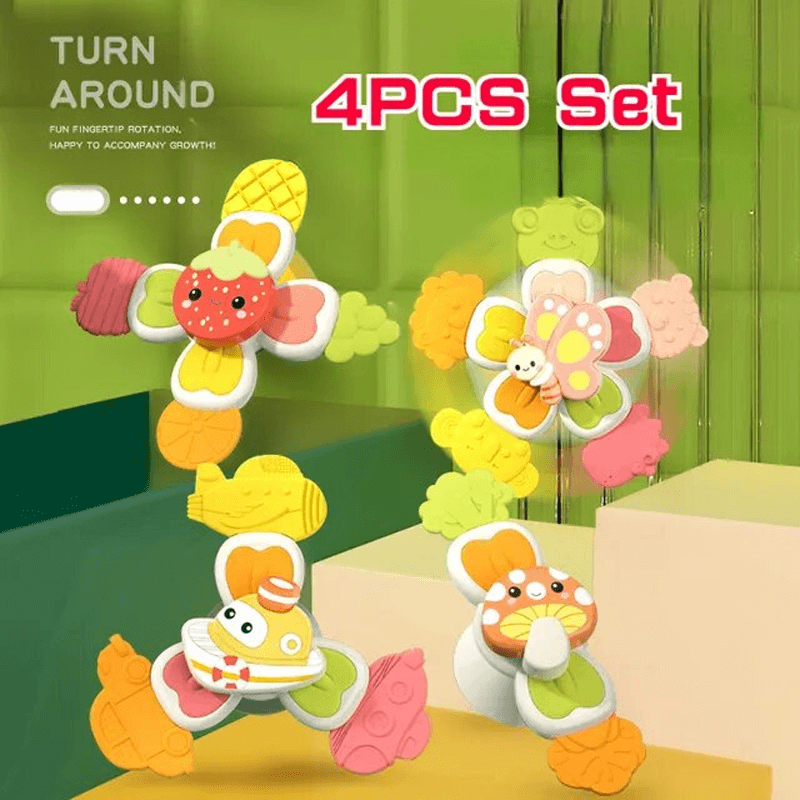 Baby sensorisch spinspeelgoed