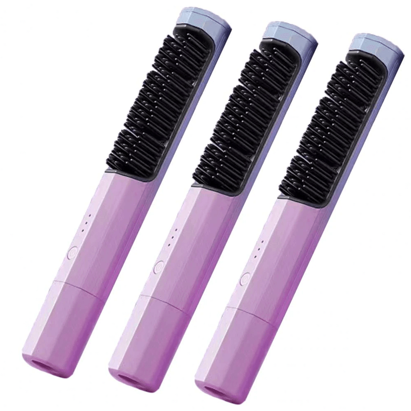 Stijltang & haarborstel in 1 Platte borstel