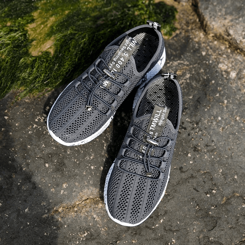 Ademende mesh schoenen