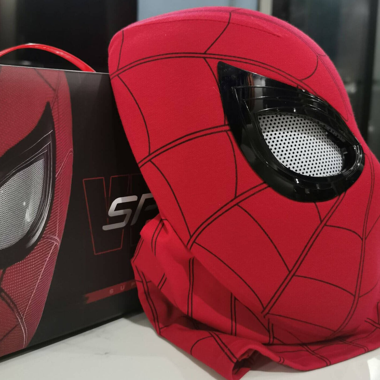 Spider-Man Masker met beweegbare ogen