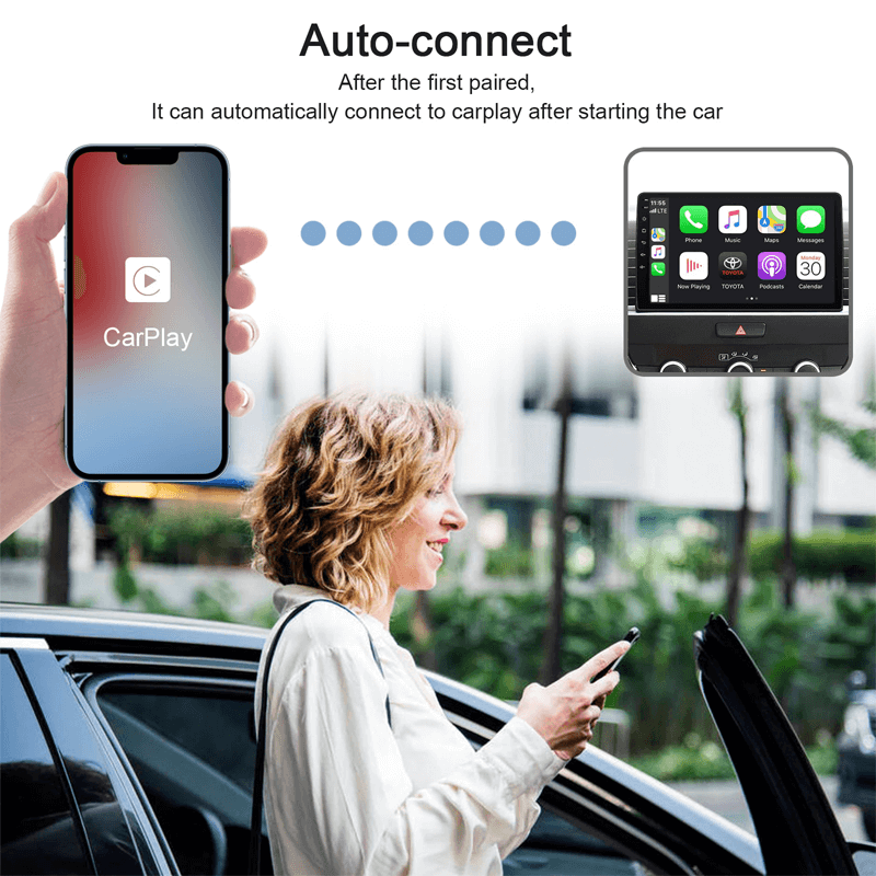 Draadloze CarPlay-adapter voor Android/Apple