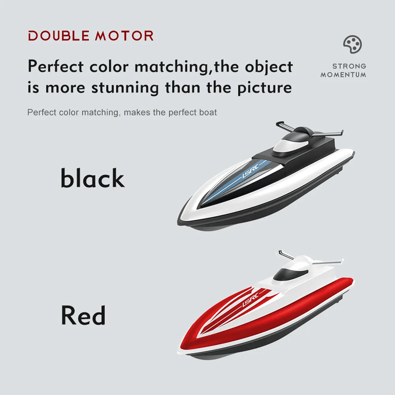 Snelle boot met afstandsbediening - 25 km/u raceboot met IPX4 waterdichtheid en waterkoeling