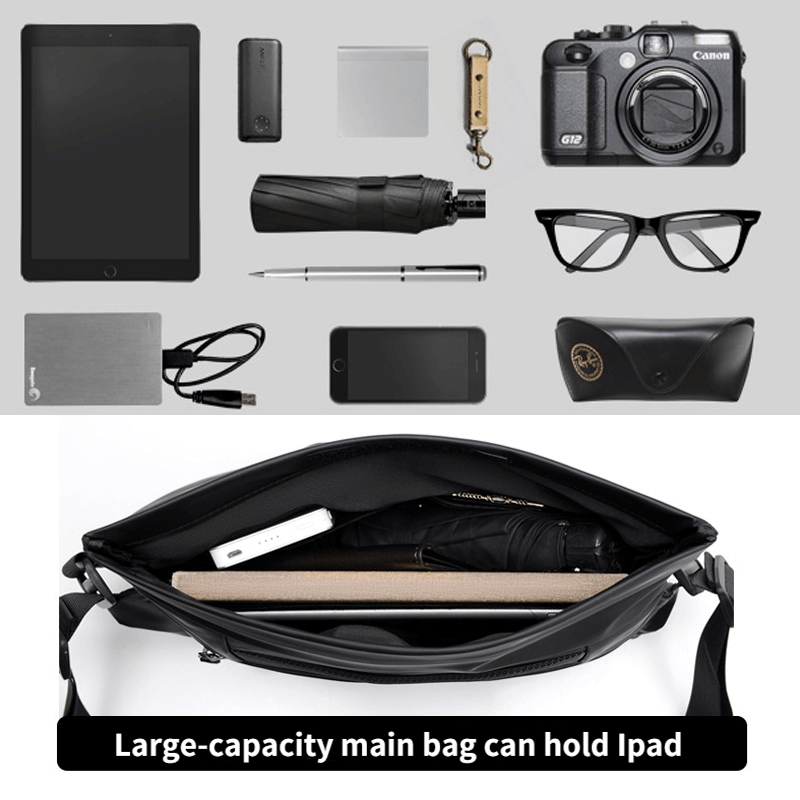 Multifunctionele schoudertas