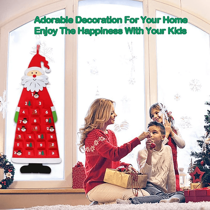 Jultome Sneeuwpop adventskalender met 24 vakken