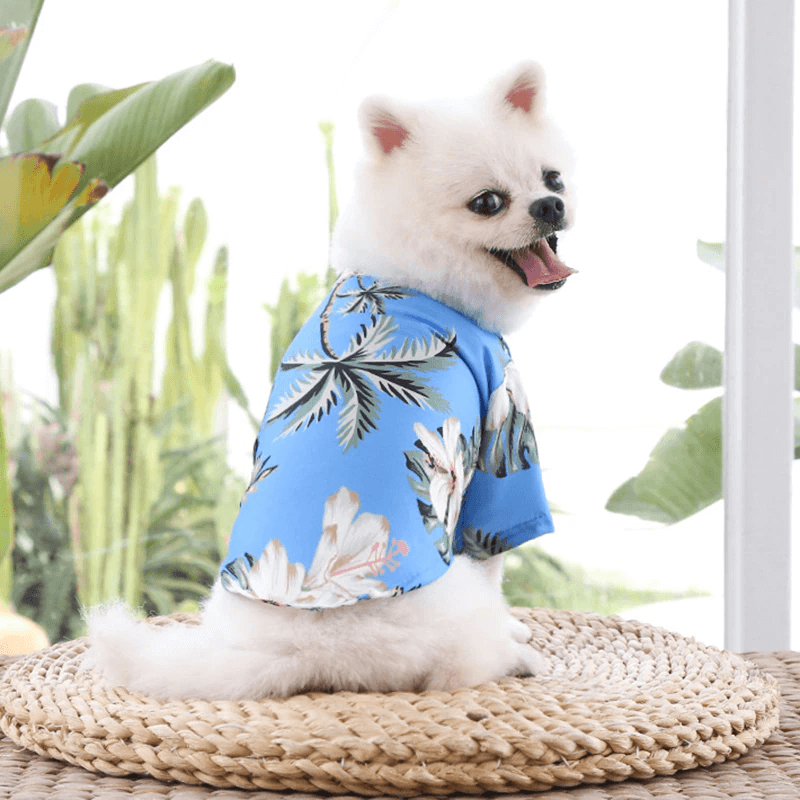 Hawaiiaans strandshirt voor huisdieren