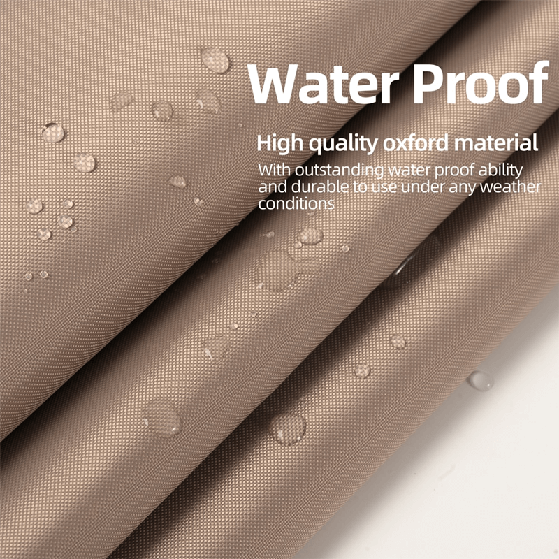 Driehoekig waterdicht zonnezeil