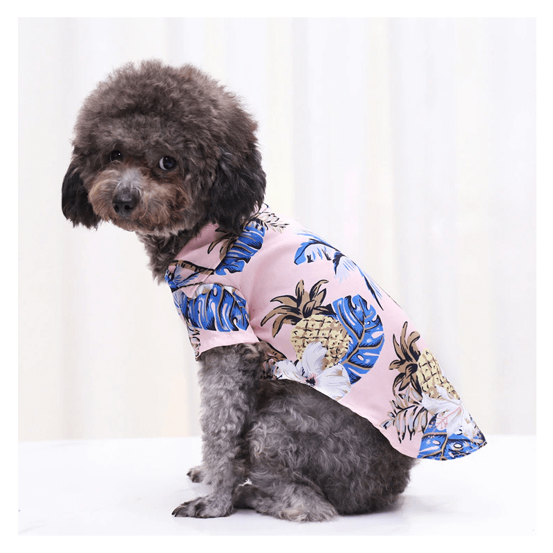 Hawaiiaans strandshirt voor huisdieren