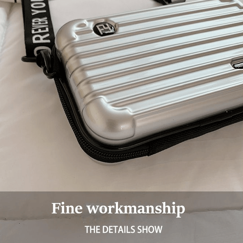 Op reistas geïnspireerde crossbody tas