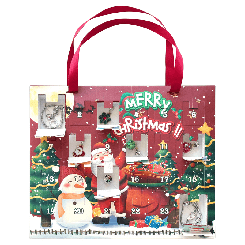 24 Dagen Kerst Adventskalender Sieradendoosje - DIY bedelarmband