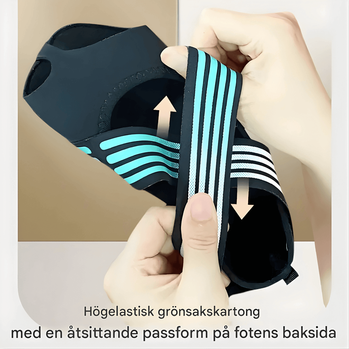 FlexStep – Halkfria Yogasockor med Andningsbar Lycra & Extra Stabilitet för Pilates, Dans och Fitness