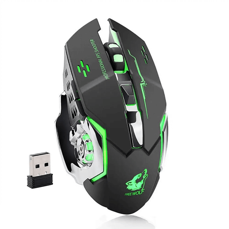 Wolf X8 draadloze optische muis
