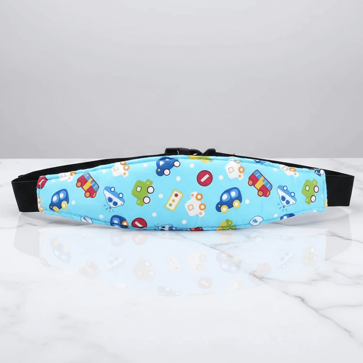 SafeNap – Barns Bilsele & Sovstöd med Huvudfixeringsband för Resa och Vila