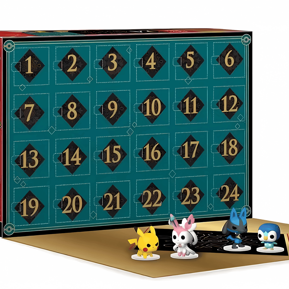 PokéMyst – Poke 24-dagars Adventskalender med Mystery Pocket Pops för Samlare och Barn