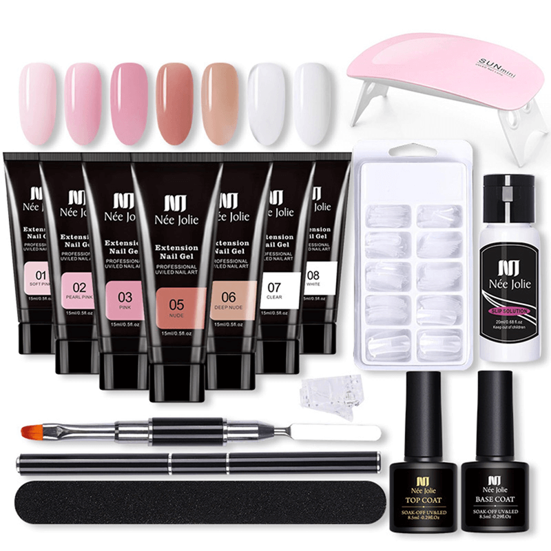 Nagelverlengingsset met UV-lamp