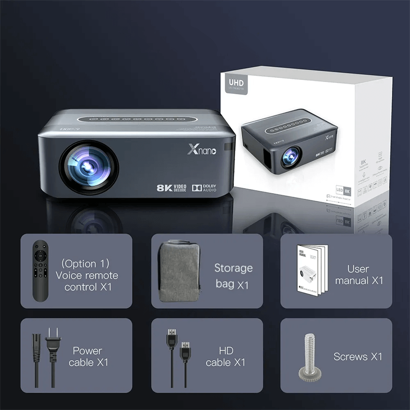 XNANO LED Android Miniprojector