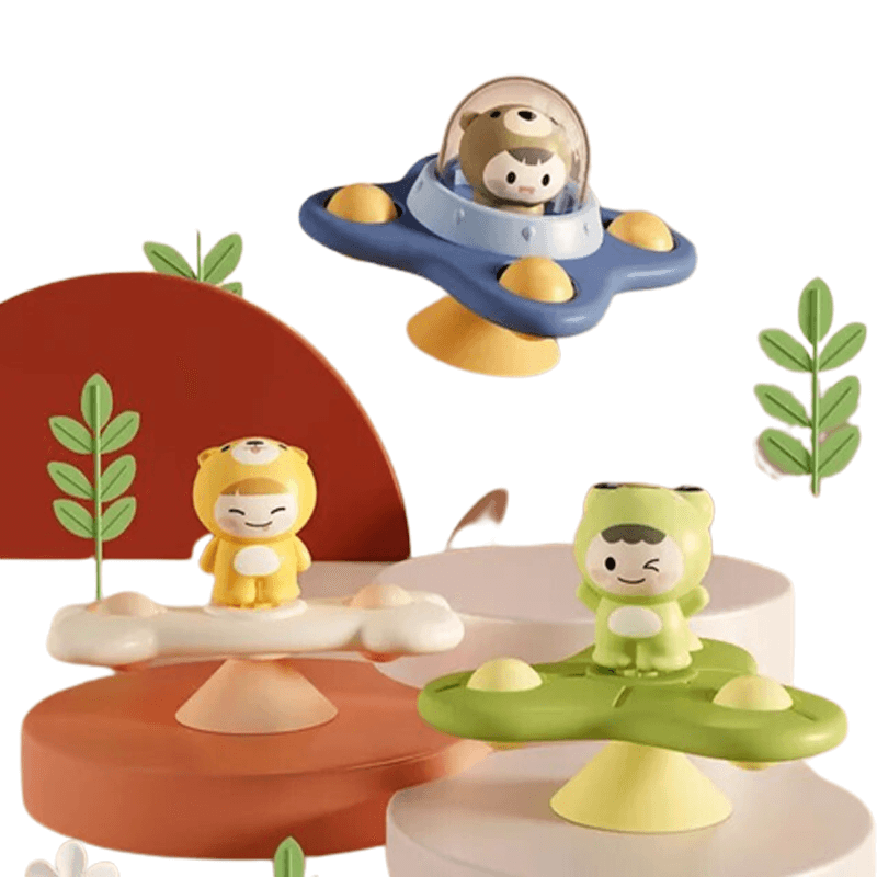 Baby sensorisch spinspeelgoed