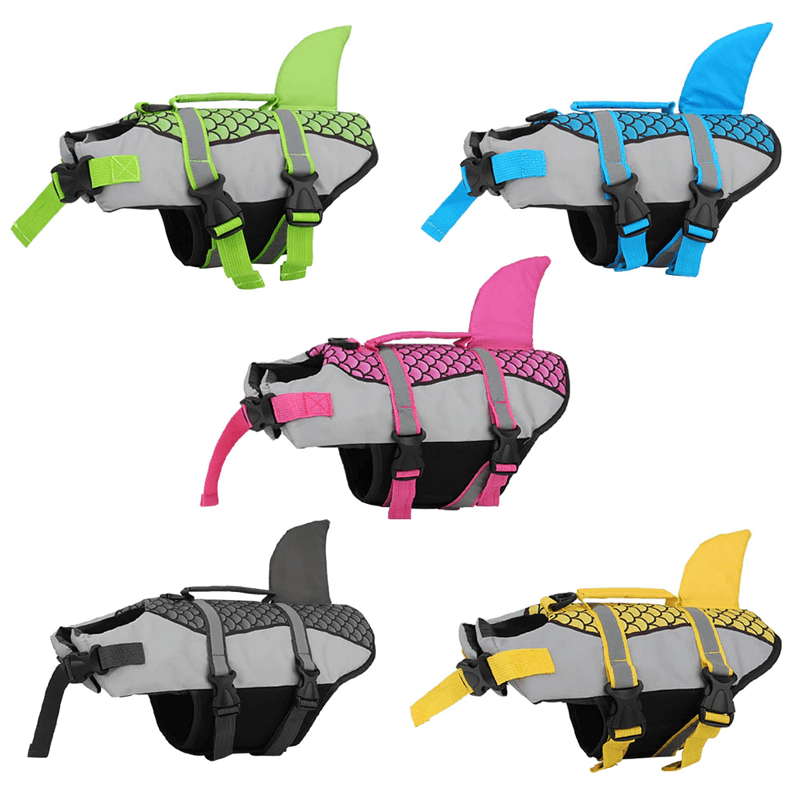 Reddingsvest voor honden Haai