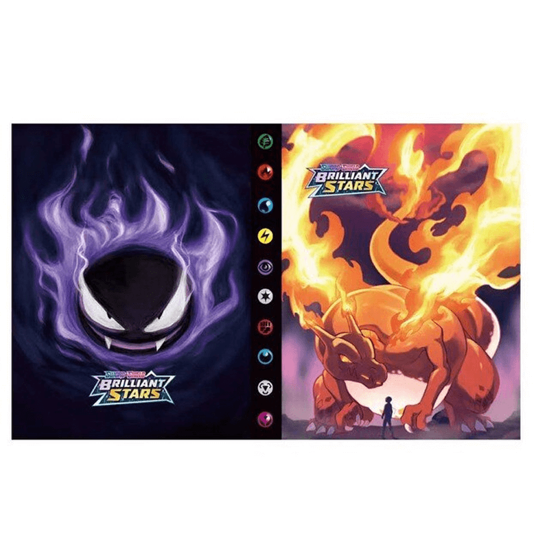 Poke Card Verzamelalbum - 240 Kaartvakken, Perfect voor Verzamelaars