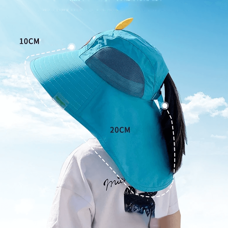 Luchtige & Leuke Zomerhoed Zonnehoed voor Kinderen