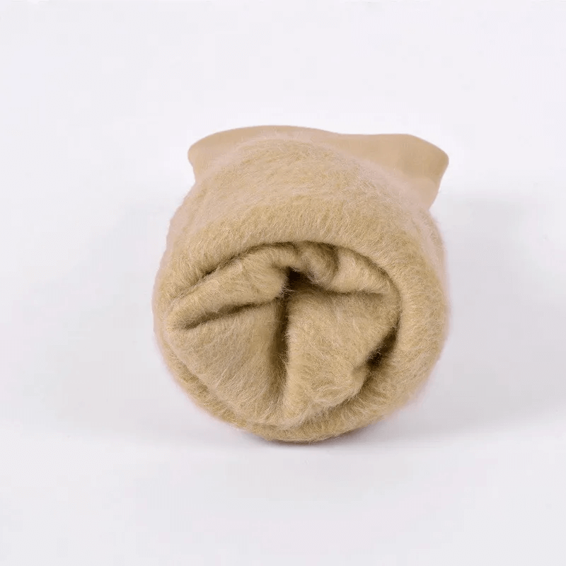 Zachte fluwelen wintersokken