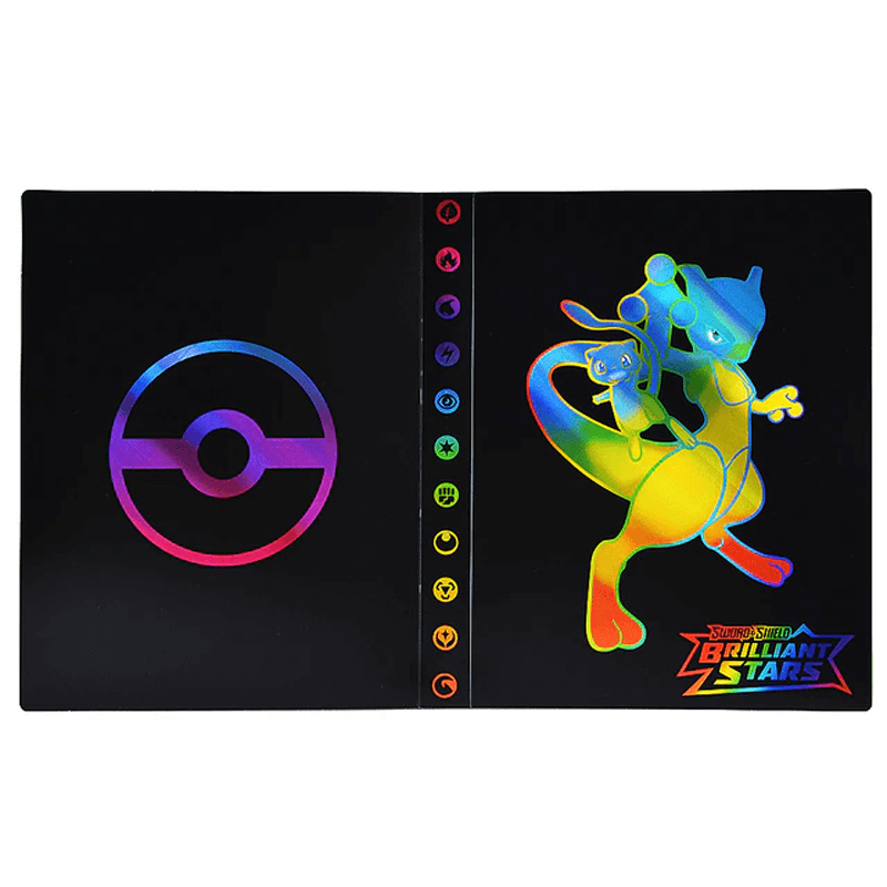 Poke Card Verzamelalbum - 240 Kaartvakken, Perfect voor Verzamelaars