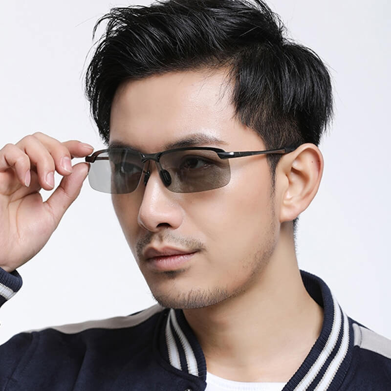 Gepolariseerde zonnebril met kleurverandering