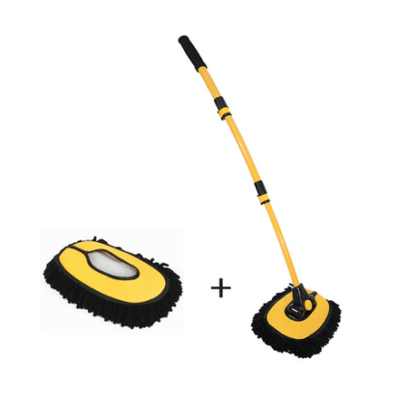 Autoreinigingsborstel met handvat