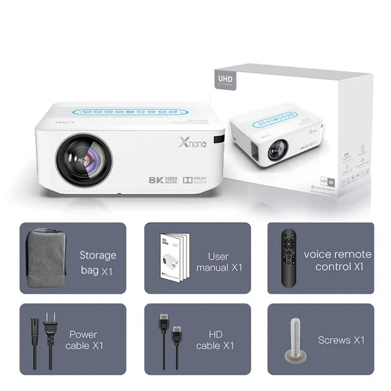 XNANO LED Android Miniprojector