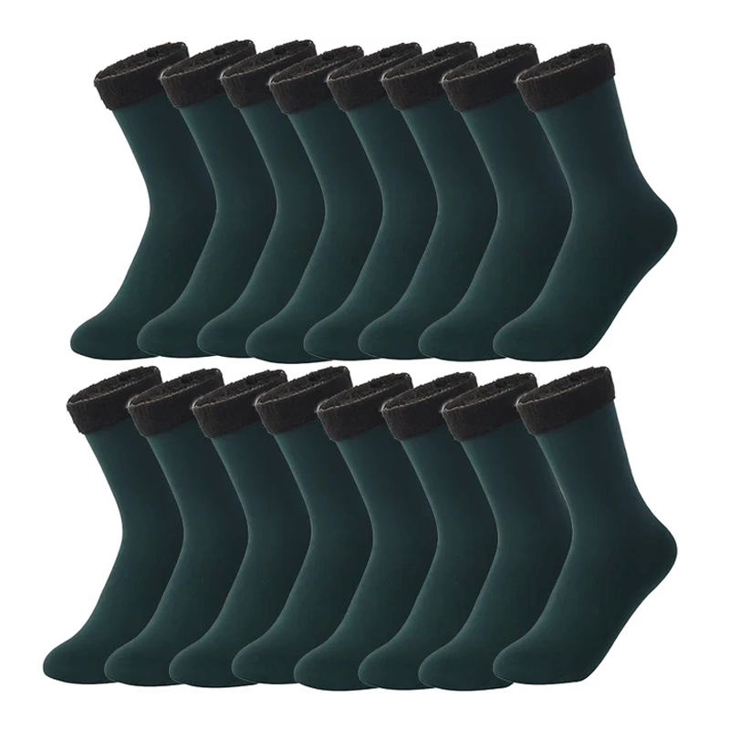 Zachte fluwelen wintersokken