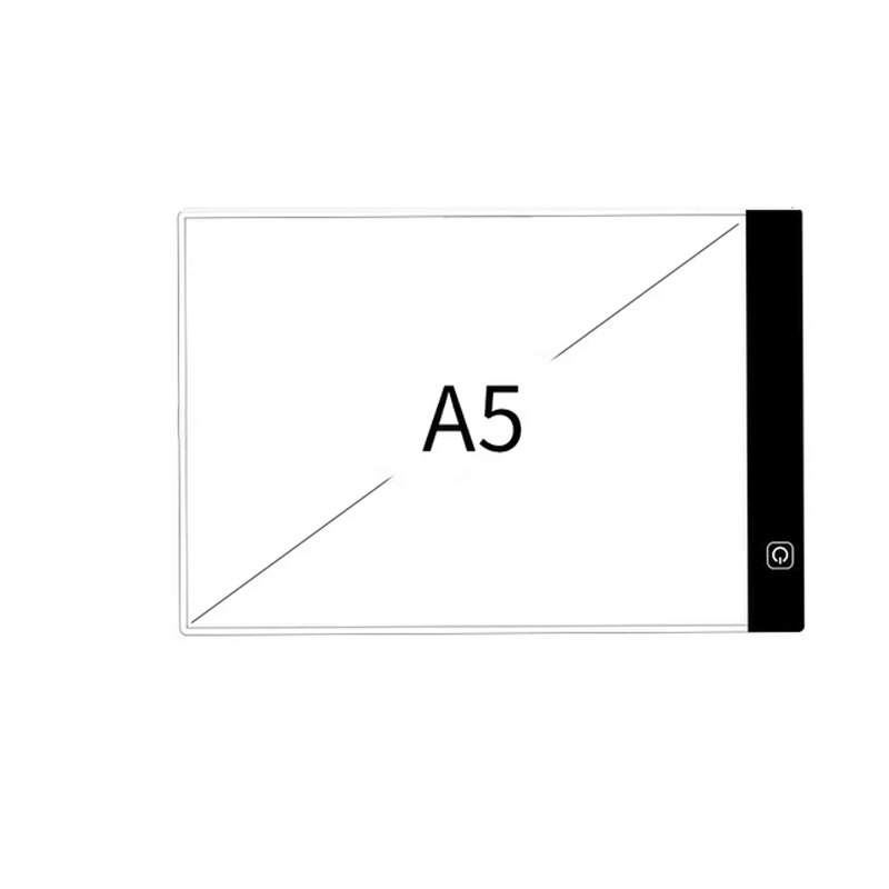 Schrijfbord met LED verlichting, Tekenbord, Kopieerbord