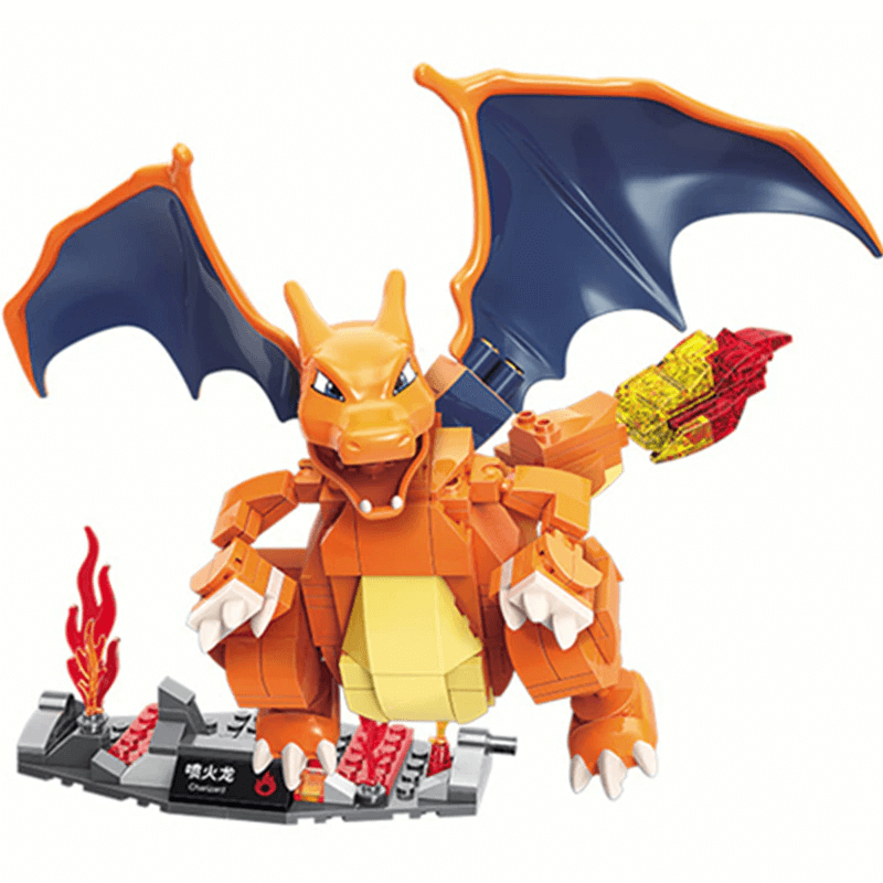 Poke actiefiguren en bouwstenen - Mega Construx