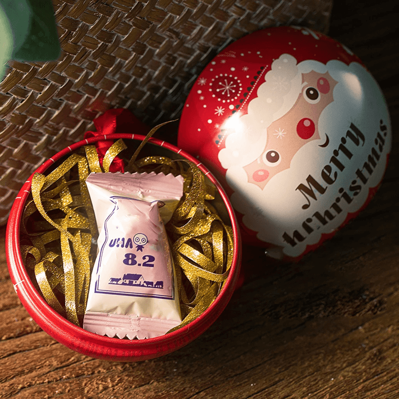 Kerstbal Snoepdoos Kerstdecoratie - Vullen met snoep & chocolade, Kerstman, Eland, Sneeuwpop