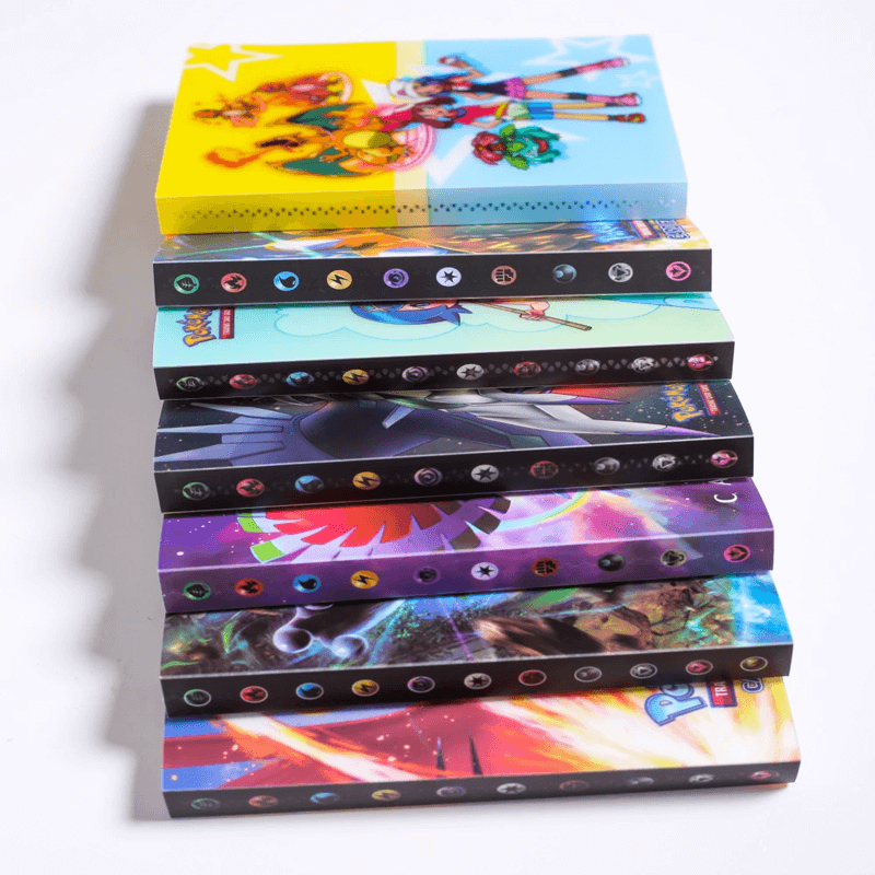 Poke Card Verzamelalbum - 240 Kaartvakken, Perfect voor Verzamelaars
