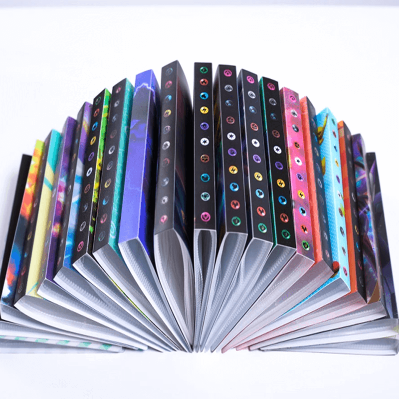 Poke Card Verzamelalbum - 240 Kaartvakken, Perfect voor Verzamelaars