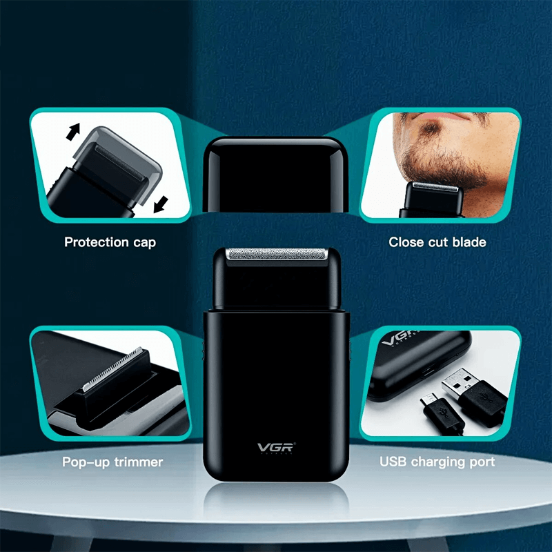 Professioneel Draagbaar Mini-Scheerapparaat